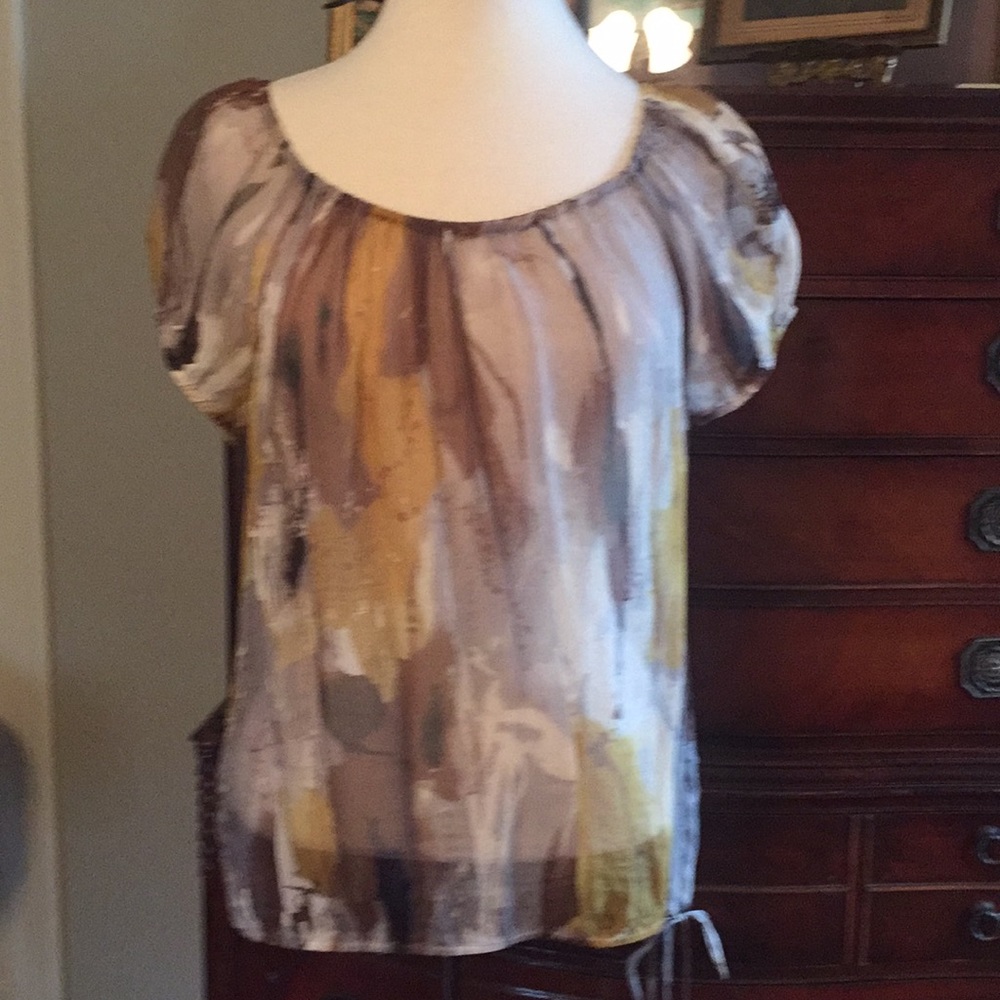 Karen Kane silk tunic